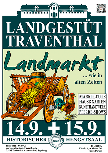 Landmarkt ... wie in alten Zeiten mit Pferde-Show und Live-Musik